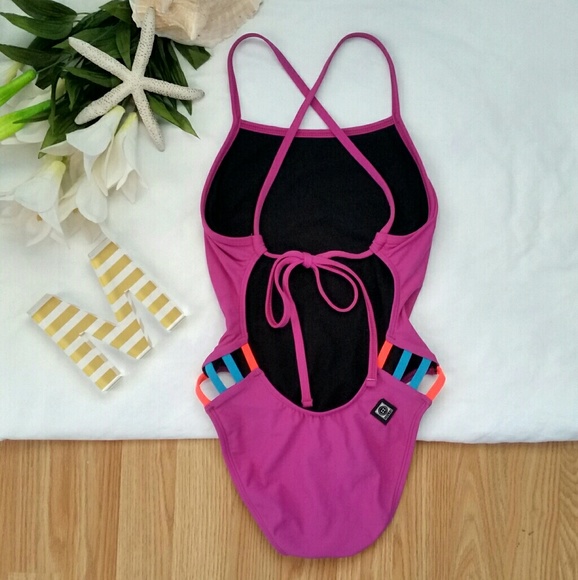 Jolyn Clothing Other - *Jolyn Gavin Majenta tie back Onesie*